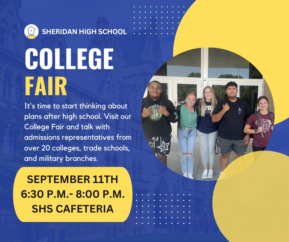 College Fair Scheduled For Sept 11 Sheridan High School college-fair-scheduled-for-sept-11-sheridan-high-school