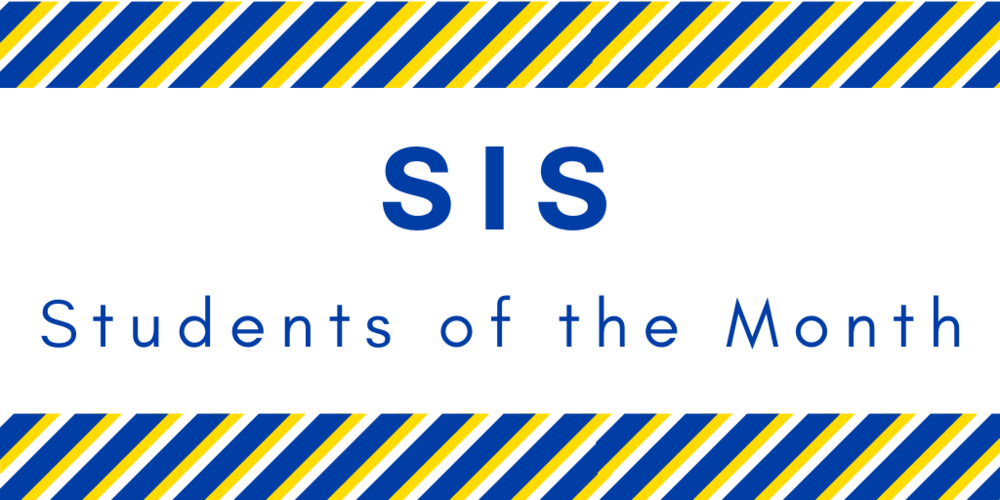 Image that Says Students of the Month