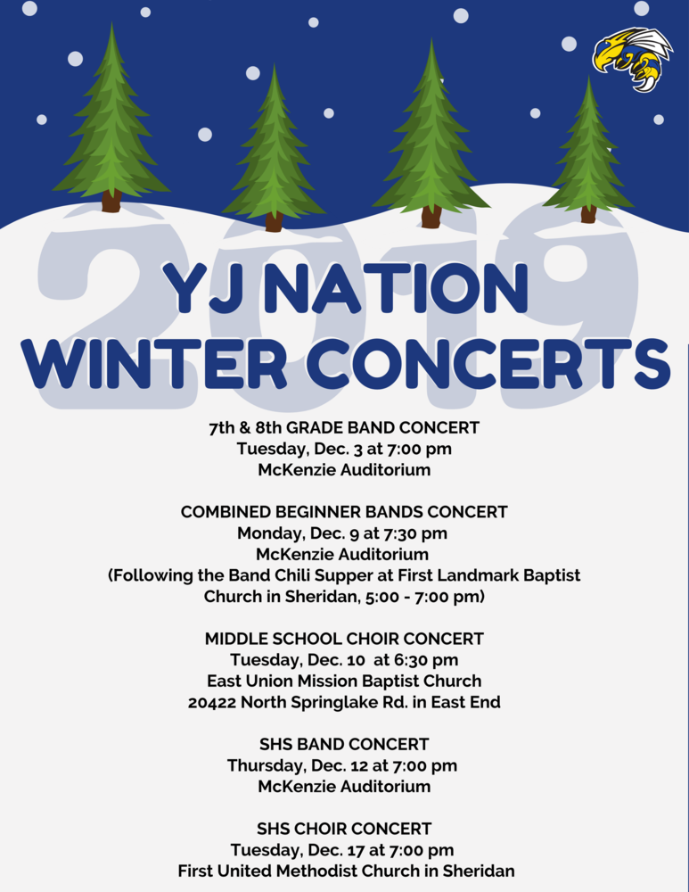 2019 Winter Concerts
