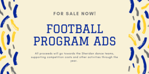 Football Program Ads For Sale Now!