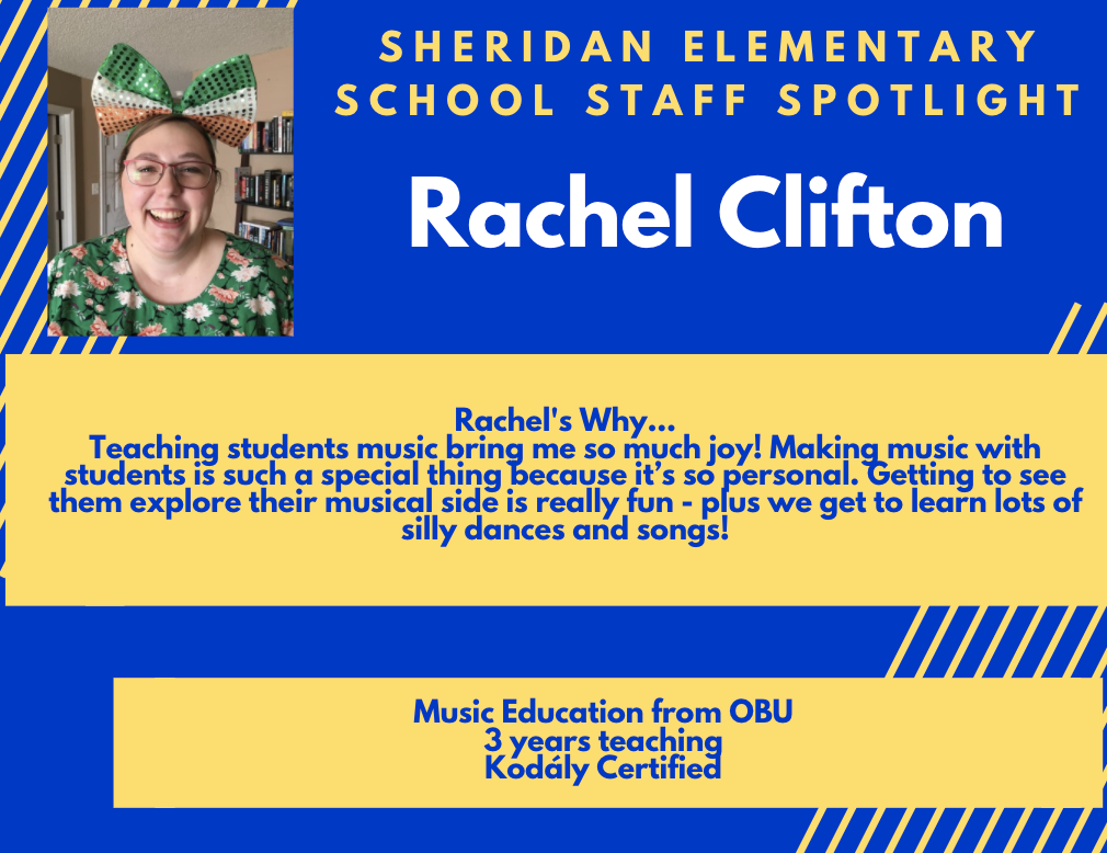 Rachel Clifton, Music Teacher