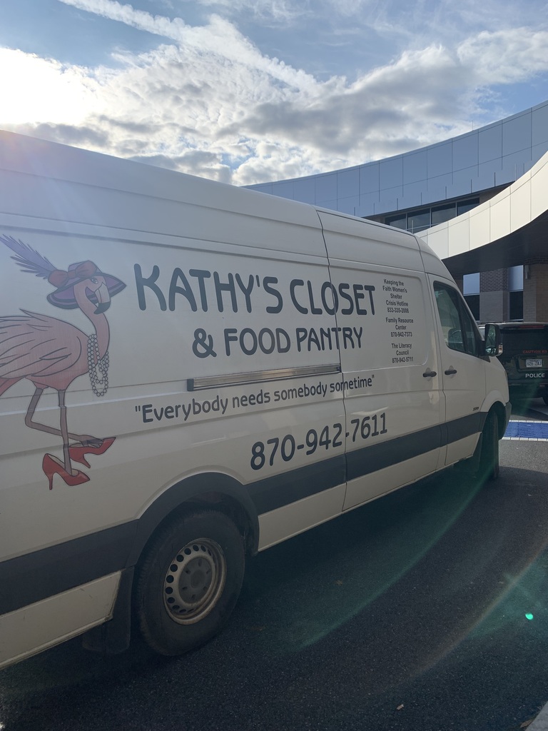 pic of Kathy's Closet Food Pantry truck