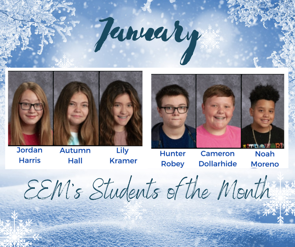 EEM's Students of the  Month