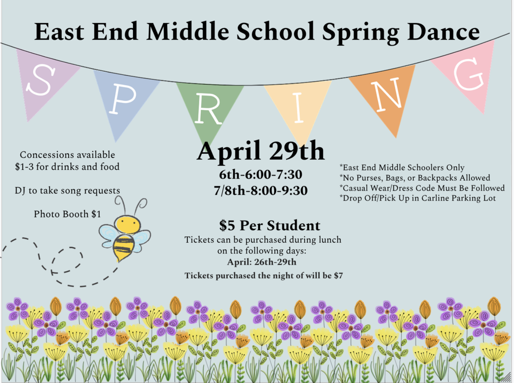EEM's Spring Dance - Friday, April 29th