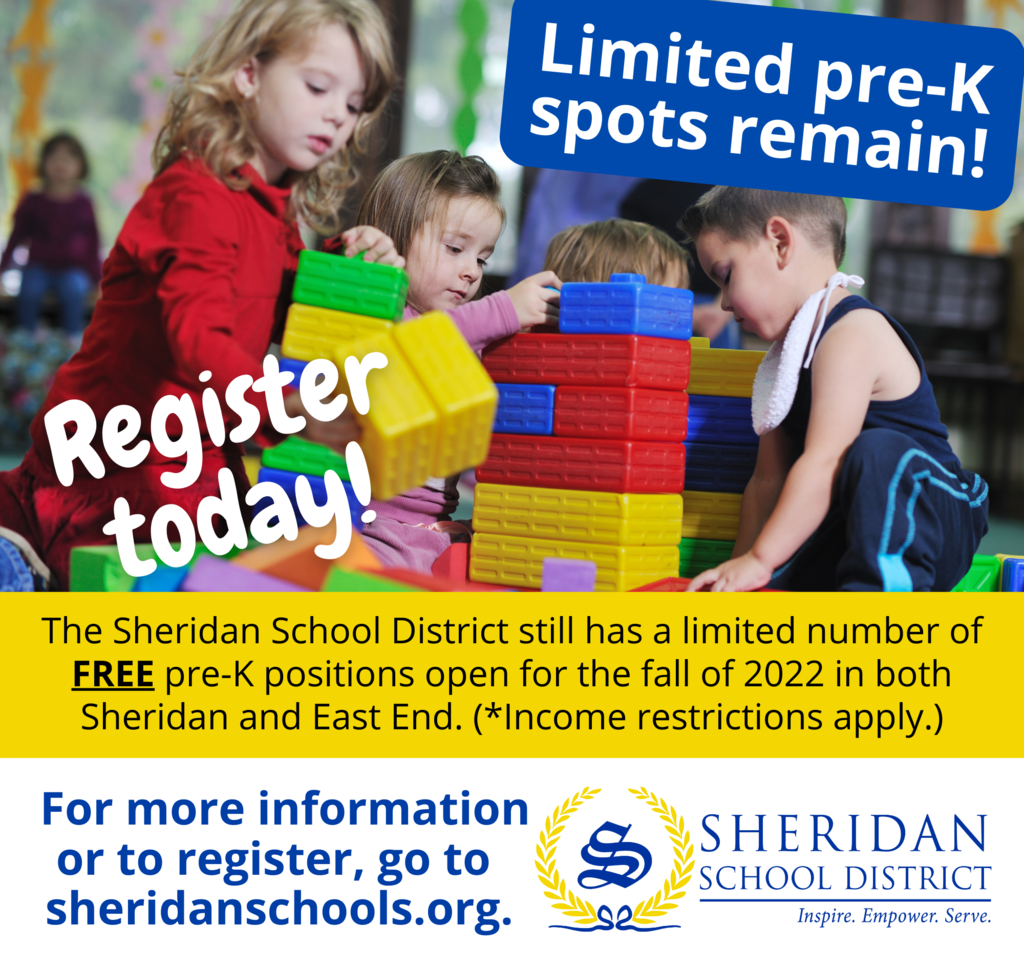 pre-K registration graphic