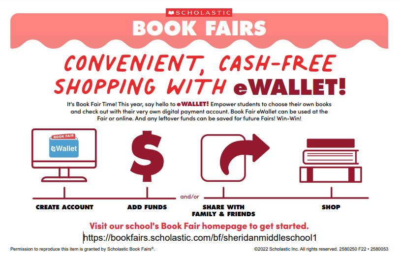 eWallet Information for SMS Book Fair 