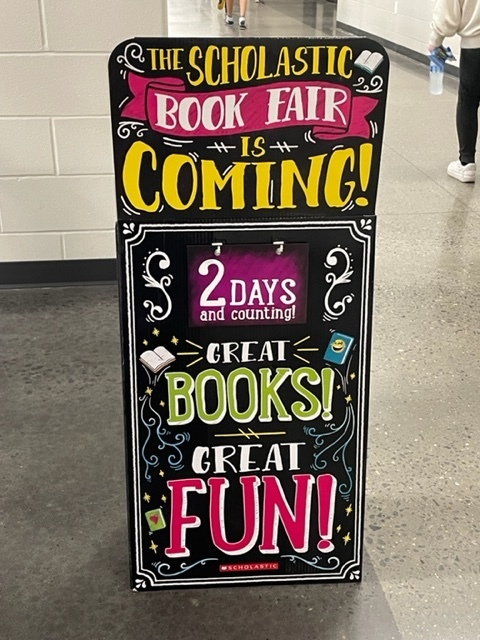 Sheridan Middle School's Book Fair is Coming!