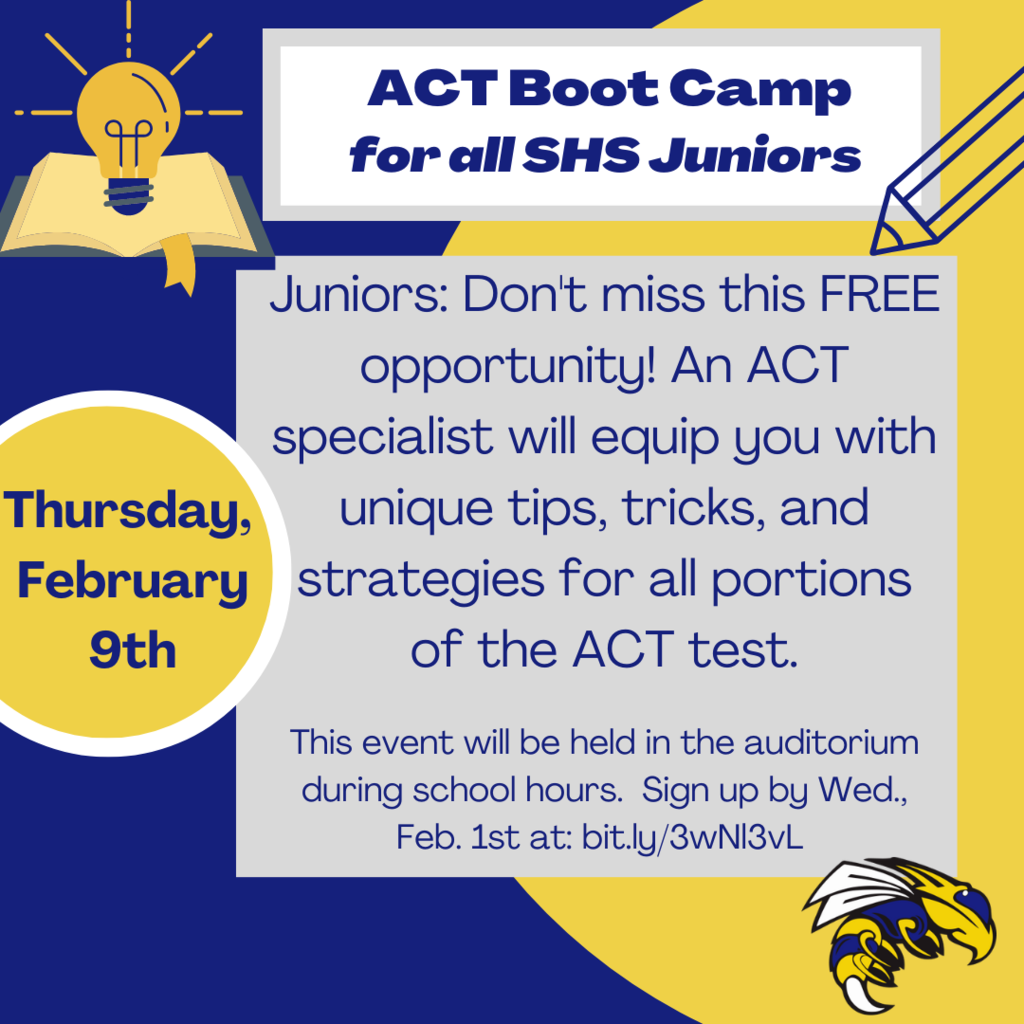 ACT bootcamp flyer