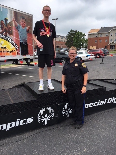 Bryce Eckersly wins Gold and Bronze medals at Special Olympics