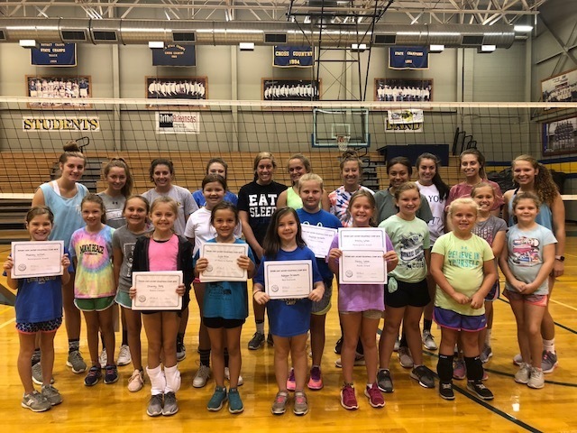 Lady Jacket Volleyball Camp